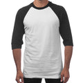 Pro Club 5.8 oz 3/4 Sleeve Crew Neck Baseball T-Shirt