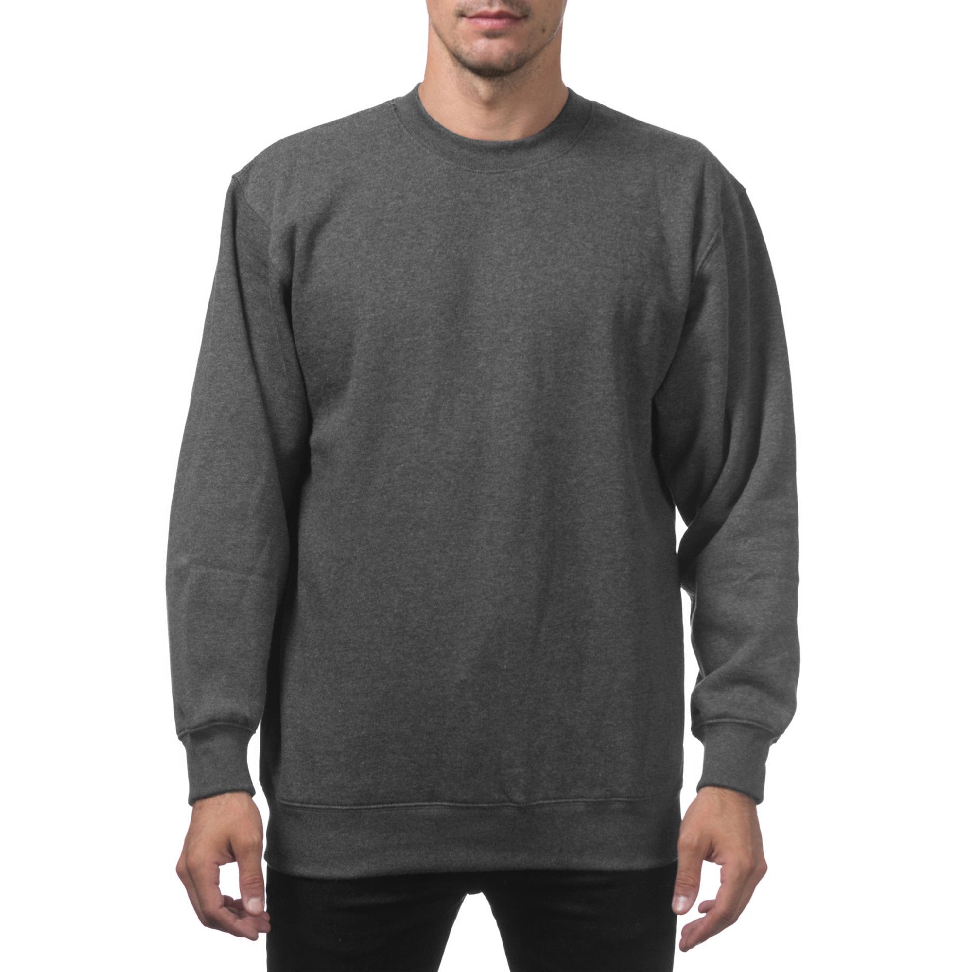 Pro Club 13 oz Heavyweight Crew Neck Fleece Sweatshirt
