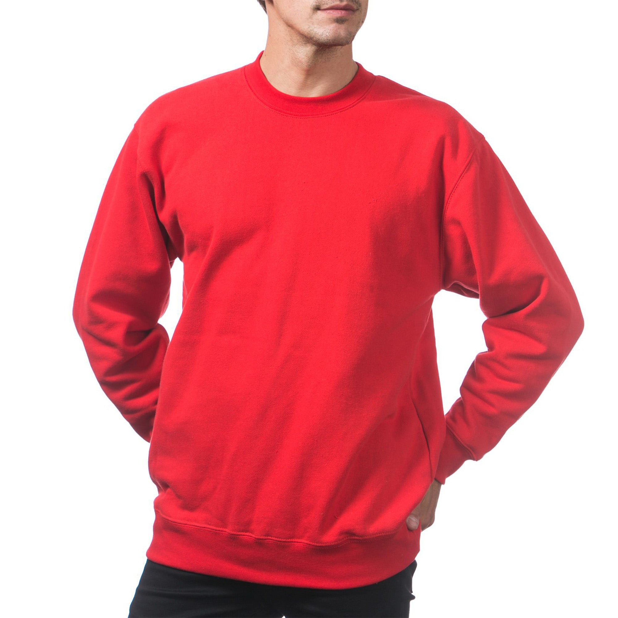 Pro Club 13 oz Heavyweight Crew Neck Fleece Sweatshirt