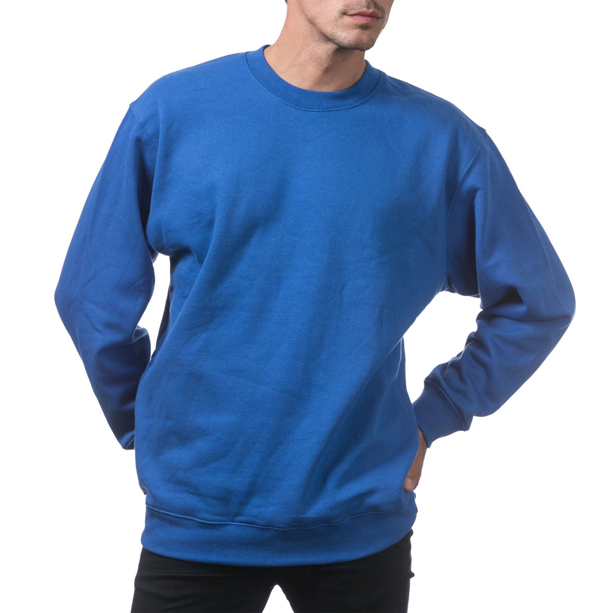 Pro Club 9 oz Comfort Crew Neck Fleece Sweatshirt