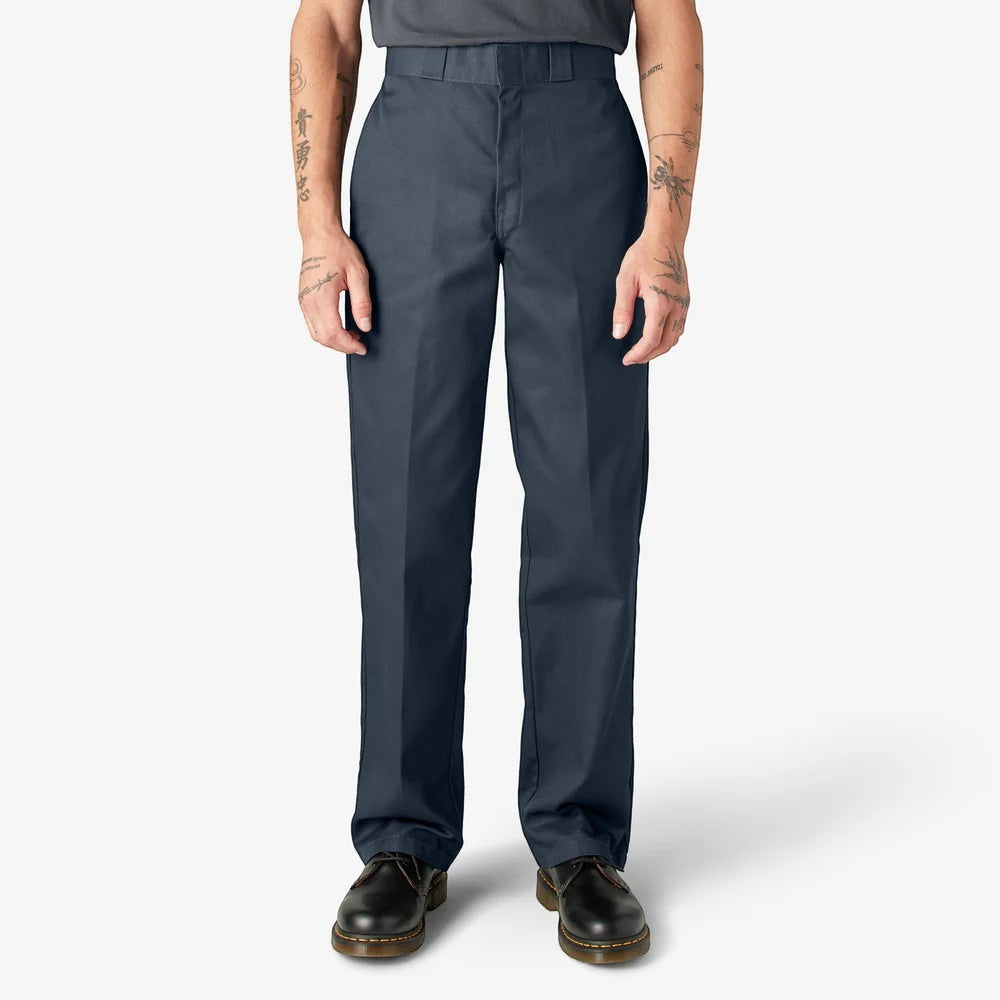 City Of Saints Clothing Dickies Original 874 work pants in dark navy heavyweight twill with a straight leg fit.