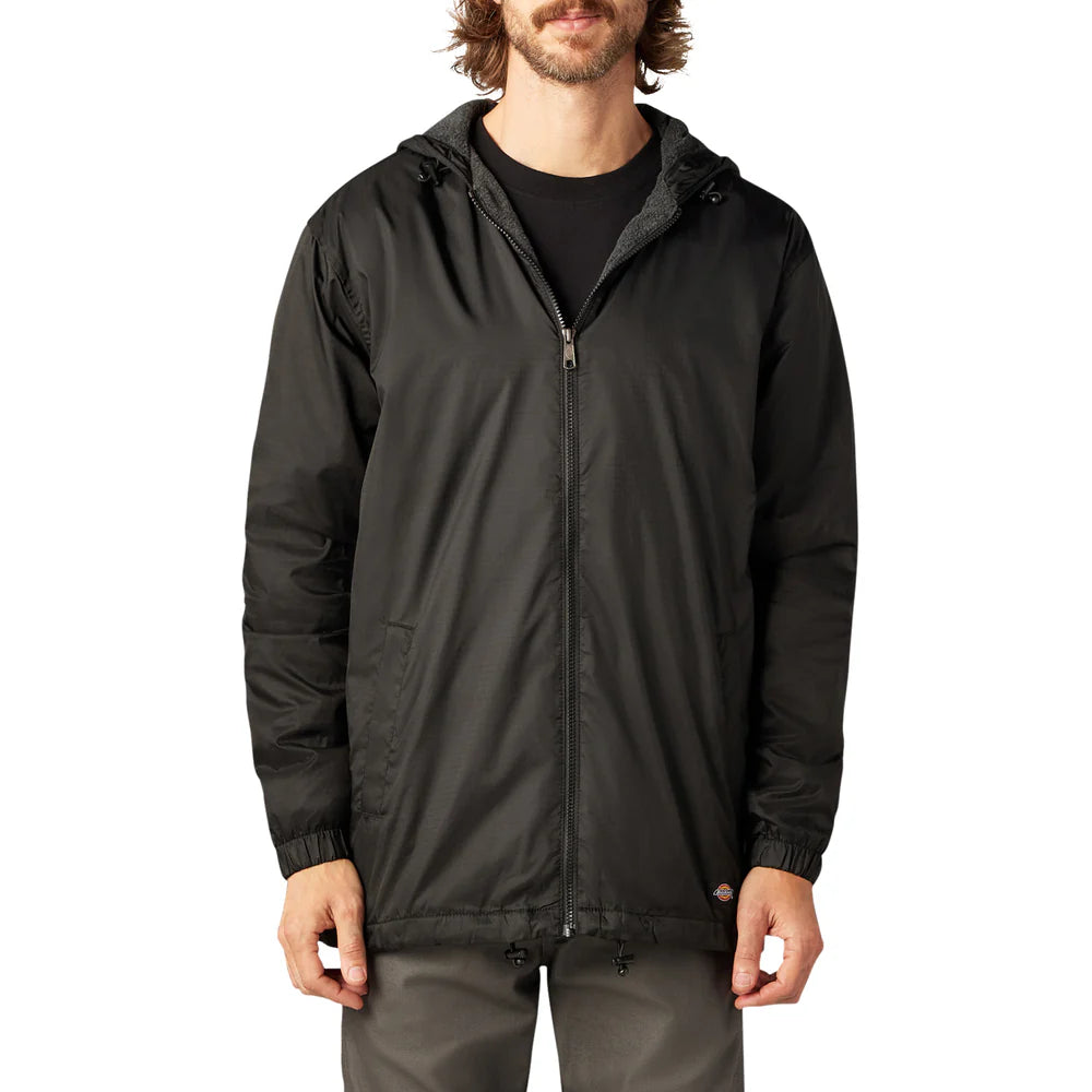 Dickies Fleece Lined Nylon Hooded Jacket