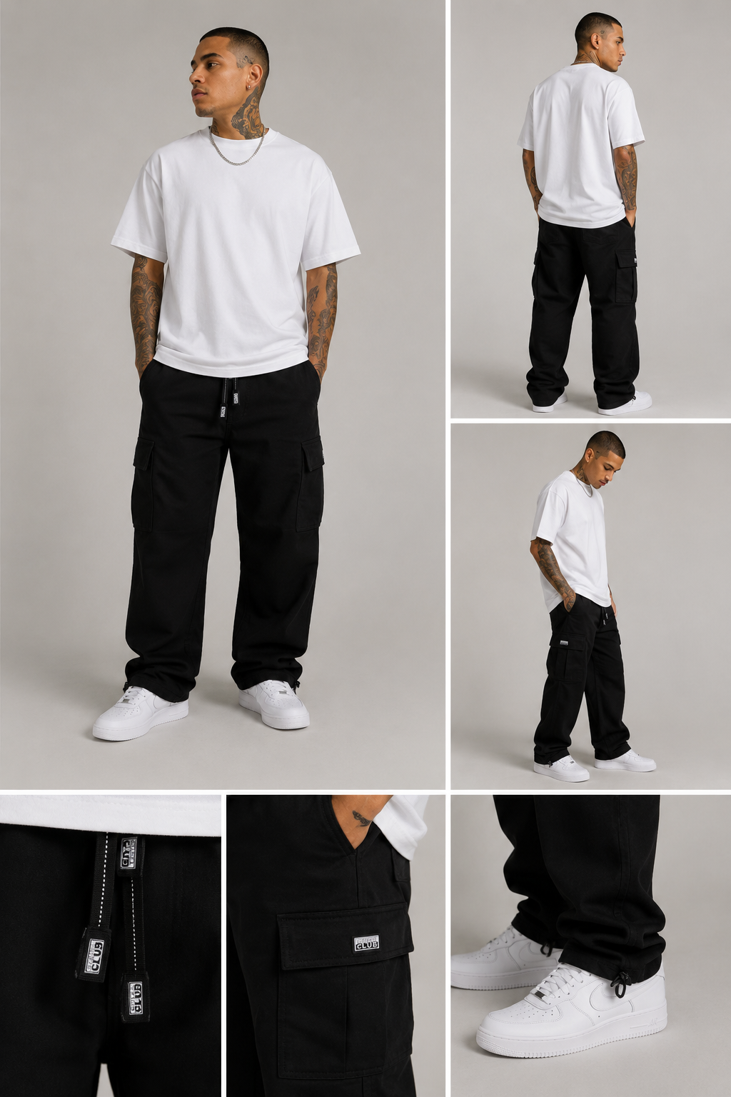 Pro Club 13 oz Heavyweight Fleece Cargo Pants